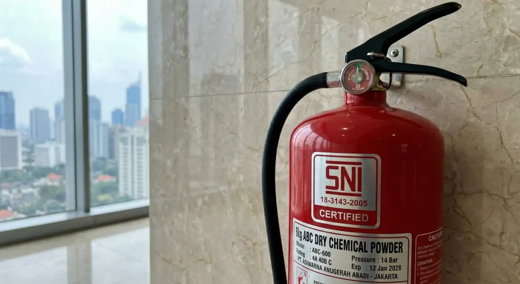 tabung pemadam kebakaran