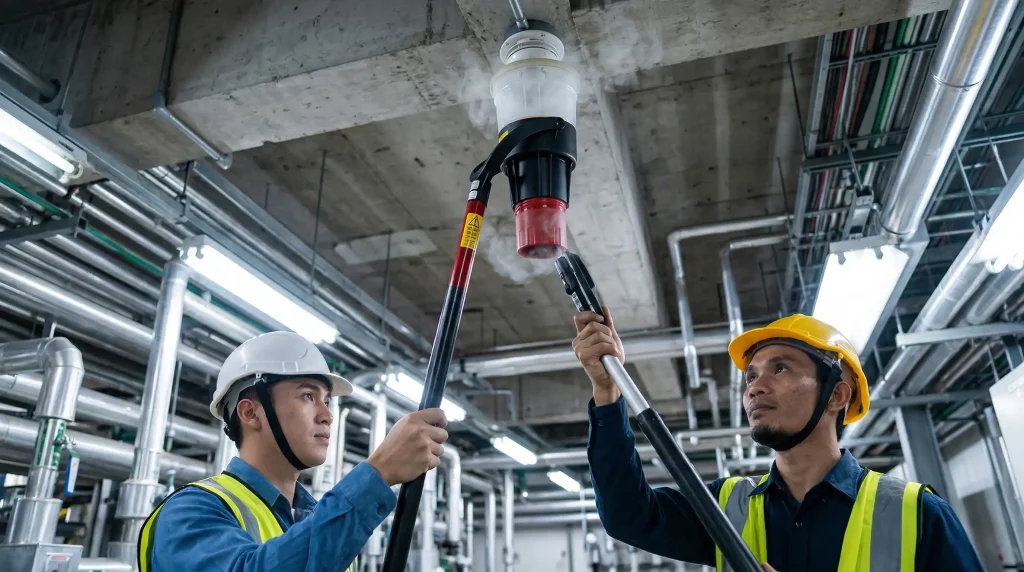 cara kerja sensor asap